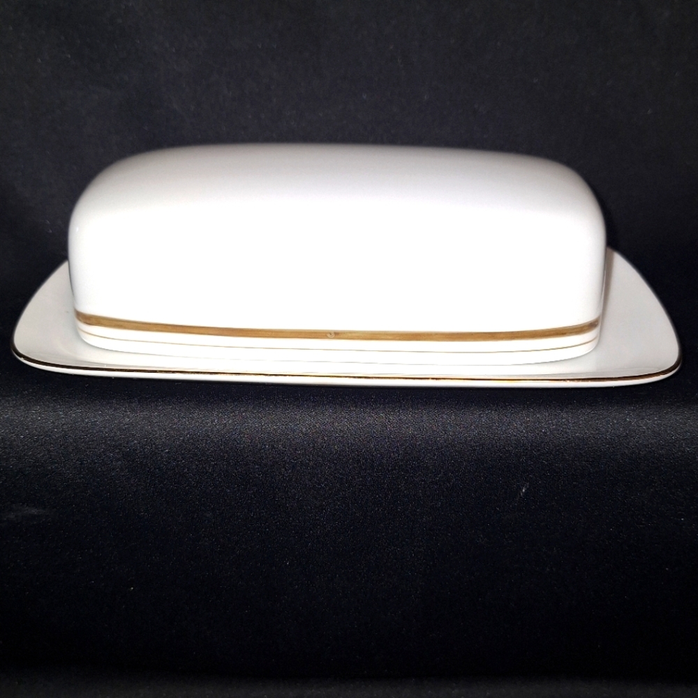 Discontinued Butter Dish~St. Regis~102~Fine China~Gold Trim~Japan